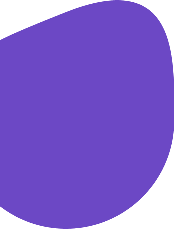 Forma morada decorativa izquierda